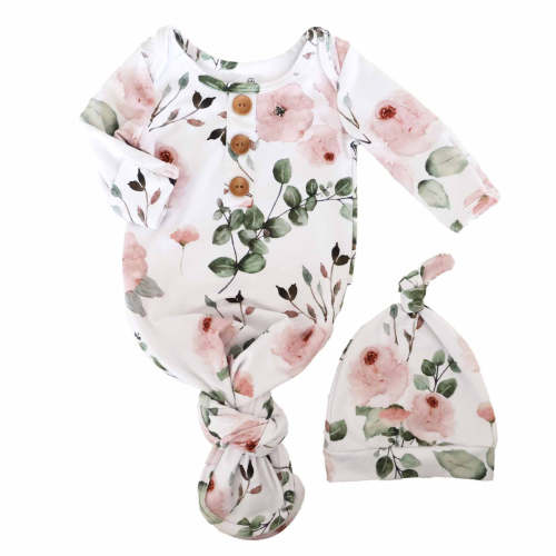 Printed Knot Gowns for Girls | Best Sellers