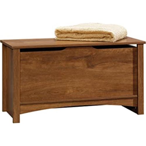 Sauder Shoal Creek Storage/Toy Chest, Oiled Oak finish