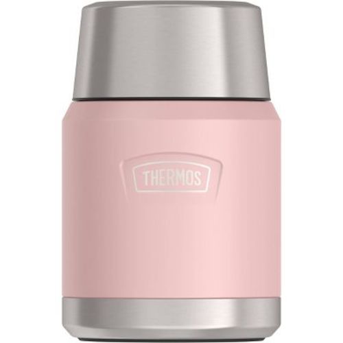 Thermos Icon 16oz Stainless Steel Food Storage Jar With Spoon - Pink