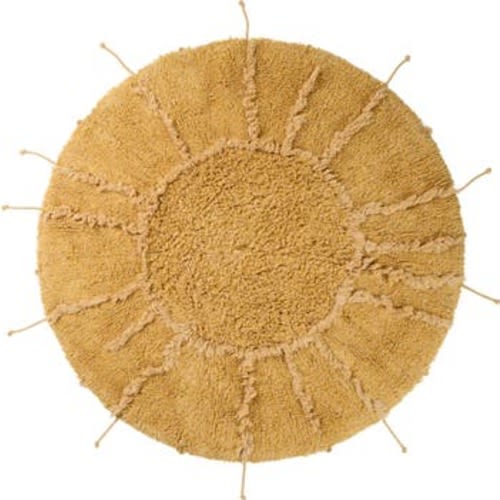 Moon Multishape Washable Cotton Blend Rug