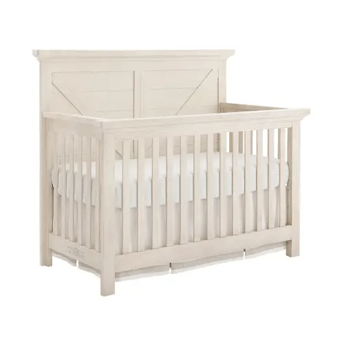 Wyatt Crossbuck Panel Convertible Crib with Conversion Kit