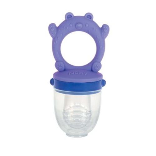 Nuby Silicone Feeder with Teether Handle - Bear