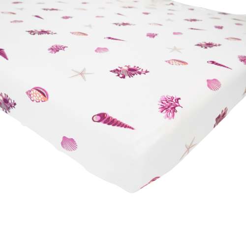 Crib Sheet in Raspberry Shell