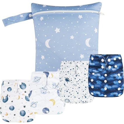 Pack My Diapers, I'm Going Fishing with Daddy - | Kidstors 6-9M / Neutral / 100% Cotton