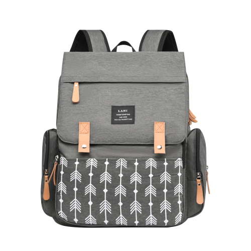 Openpig Diaper Bag Backpack with Baby Pad Insulated Pocket Stroller Straps Wipe Dispenser Padded Shoulder Large Fashion Bags Dad or Mom