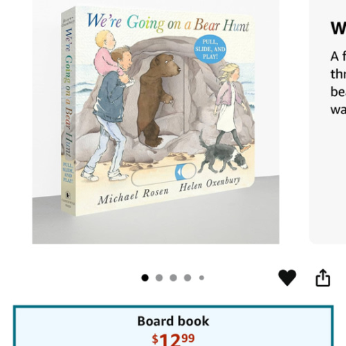 We're Going on a Bear Hunt: Pull, Slide and Play!