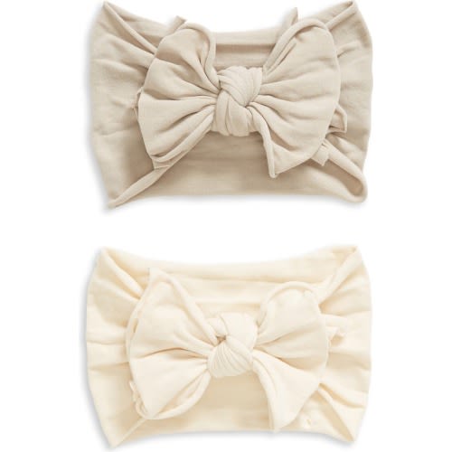 BABY BLING 2-Pack Bow Headbands