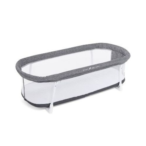 Baby Delight Snuggle Nest Portable Infant Bassinet - Charcoal Tweed