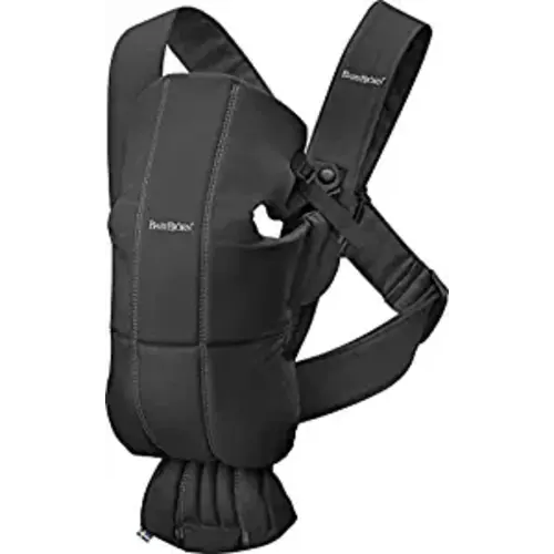 BABYBJÖRN Baby Carrier Mini, Cotton, Black