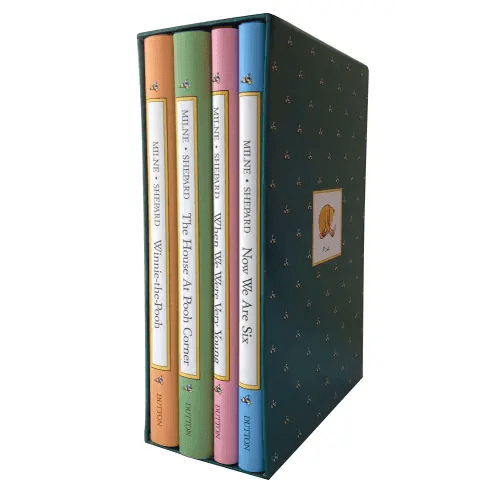 Pooh's Library: Winnie-The-Pooh, The House At Pooh Corner, When We Were Very Young, Now We Are Six (Pooh Original Edition)