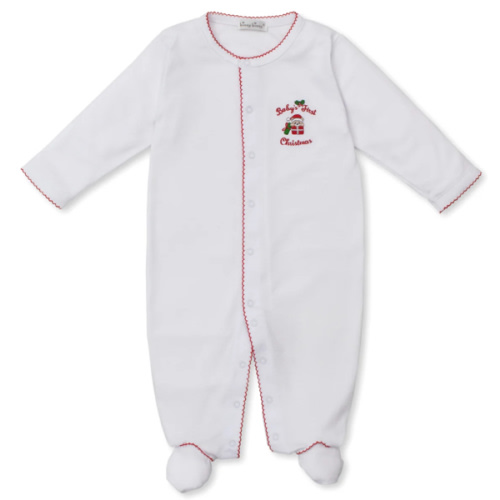Baby's First Christmas Footie- Newborn