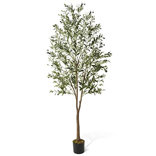 7 Feet, 84 Inch, Artificial Olive Tree