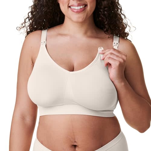 Bravado Designs Body Silk Seamless Nursing Bra for Breastfeeding, Wireless Maternity Bra