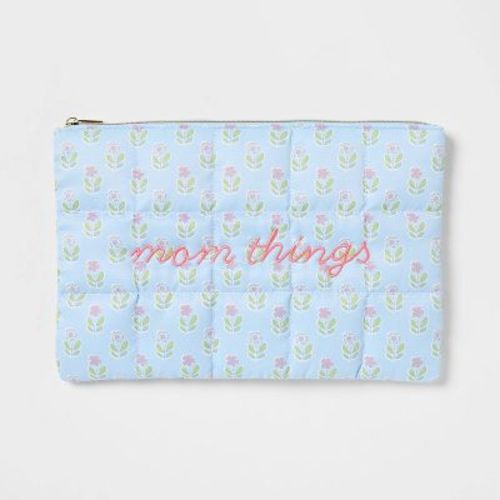 Mom Things Oversized Pouch Blue - Spritz™