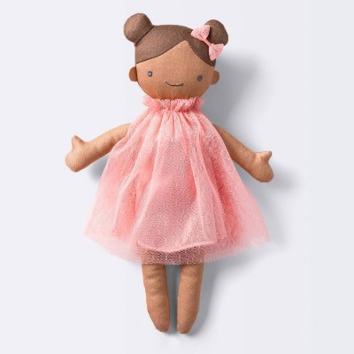 Plush Doll with Pink Dress - Cloud Island™