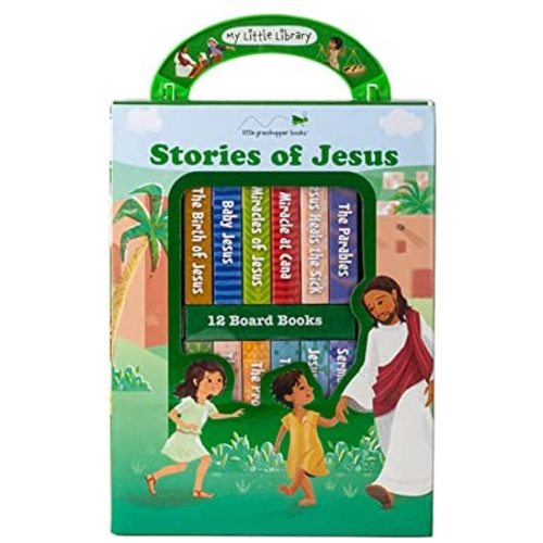 My Little Library: Stories of Jesus (12 Board Books)