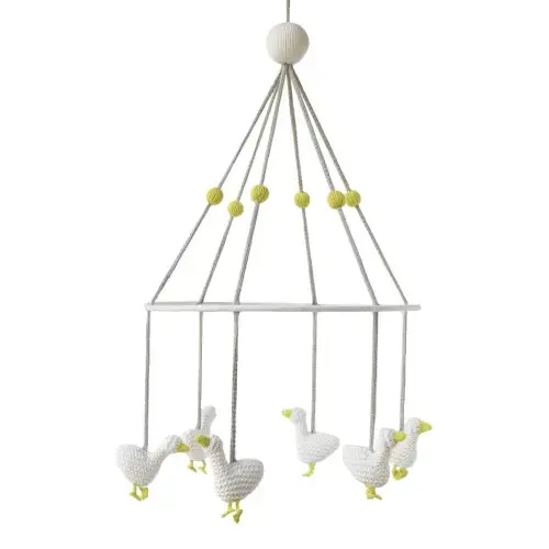 White Geese Mobile - Baby Bloomers