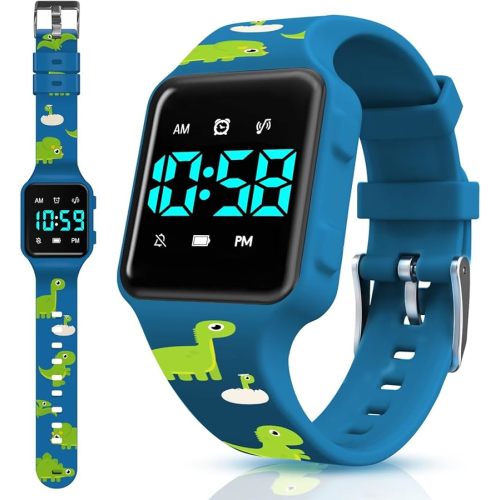Potty Training Watch for Toddler with 14 Countdown, 7 Alarms, Music or Vibration Alerts - Waterproof Toddler Toilet Trainer for Boys & Girls Ages 2-8