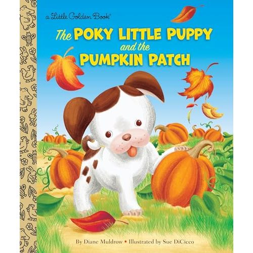 The Poky Little Puppy and the Pumpkin Patch: A Little Golden Book for Kids and Toddlers