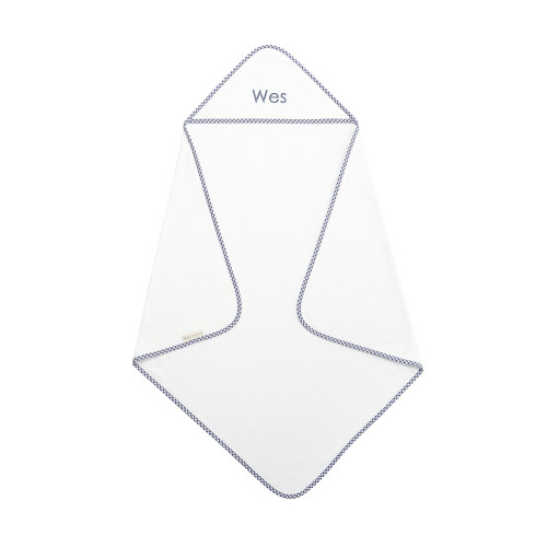 Gingham Baby Hooded Towels | Pottery Barn Kids