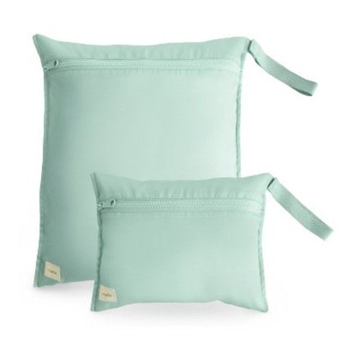 Water Resistant Wet Bag Roman Green One Size