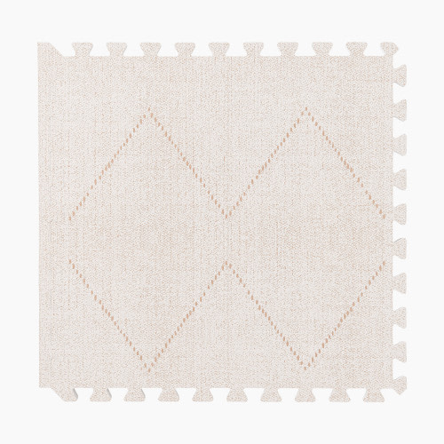Toddlekind Prettier Puzzle Tulum Collection Foam Playmat - Bone, Standard
