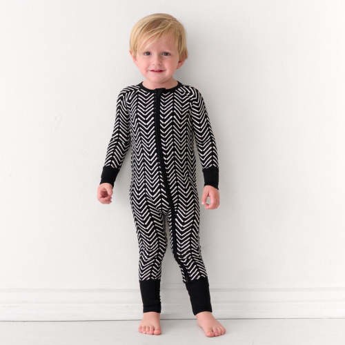 Monochrome Chevron Zippy