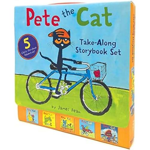 Pete the Cat Take-Along Storybook Set: A Box of 5 Books