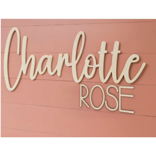 Custom Wood Baby Name Sign | Letter Wall Art | Kids Room Art | Wall Art for Nursery | Baby Name Sign | Kids Room Decor | Wooden Sign | Boho