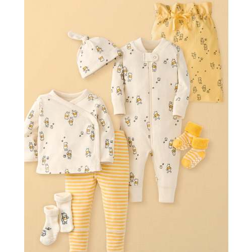 6-Piece Baby Winnie the Pooh Gift Set | Hanna Andersson