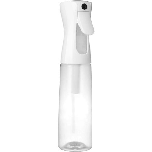 Spray Bottles for Hair Continuous Mister Water Bottle Mist for Plant Cleaning Solutions Face Fine Misting Sprayer Clear/10 Ounce