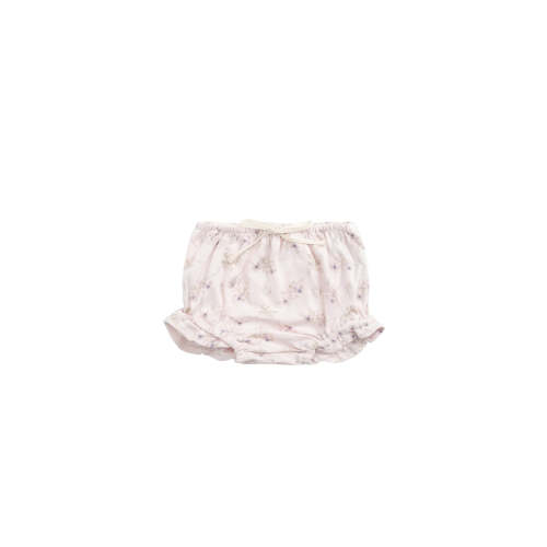 Organic Cotton Frill Bloomer - Sweet Pea Floral – Jamie Kay USA