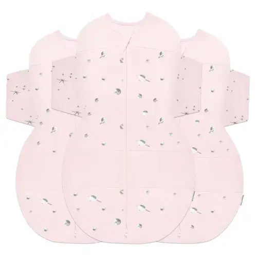 SNOO Sleep Sack 3-Pack of Sizes - rose planets