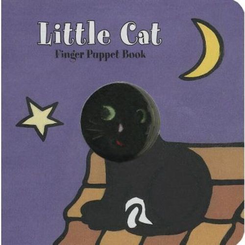 Little Cat: Finger Puppet Book - (little Finger Puppet Board Books) By Chronicle Books & Imagebooks (board Book)
