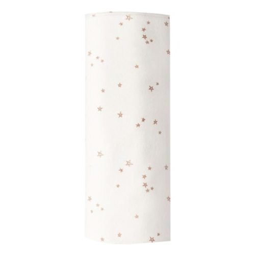 Organic Baby Swaddle, Ivory Stars