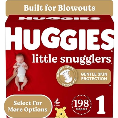 Huggies Diapers, Little Snugglers Diapers, Assorted Sizes