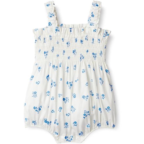 Amazon Essentials x Sofia Grainge Baby Girls' Woven Sleeveless Ruffle Romper