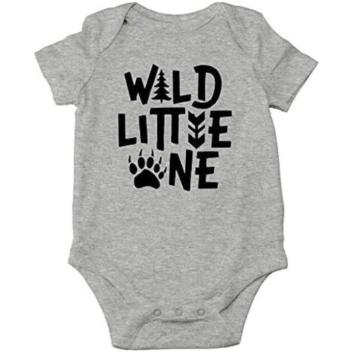 CBTwear Wild Little One - Baby Clothes - Funny Newborn Bodysuit Outfits for Boys and Girls