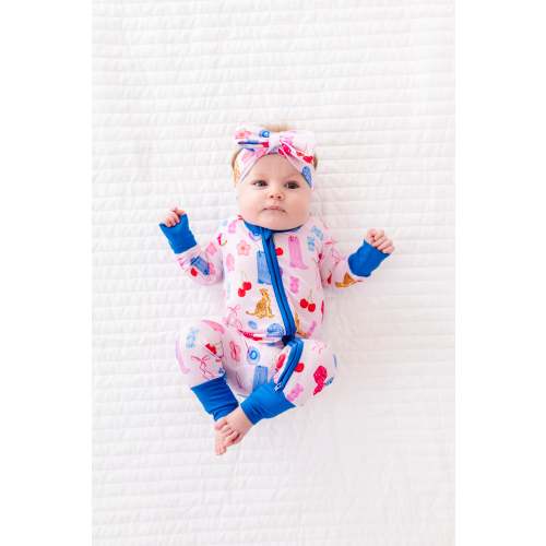 Cowgirl Glam Zippy Romper