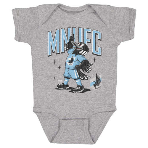 Minnesota United FC Mascot Kids Baby Onesie – 500 LEVEL