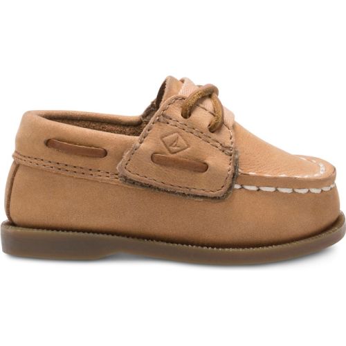 Little Kid's Authentic Original Crib Hook & Loop Boat Shoe - View All | Sperry