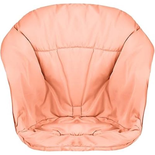 Cushion, Compatible with Stokke Clikk High Chair - Waterproof Seat Cushion for Babies - High Chair Accessories, Easy to Clean – Machine Washable - Soft Orange