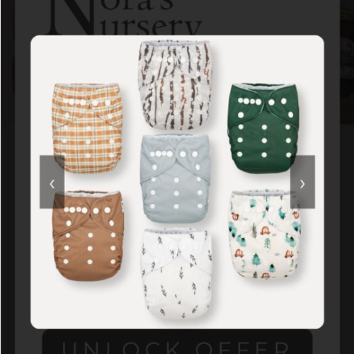 Woodlands reusable diapers