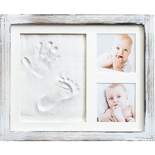 MAINEVENT Baby Footprint Kit, Inkless Baby Hand and Footprint Kit, Baby Handprint Kit, Handprint and Footprint Mold
