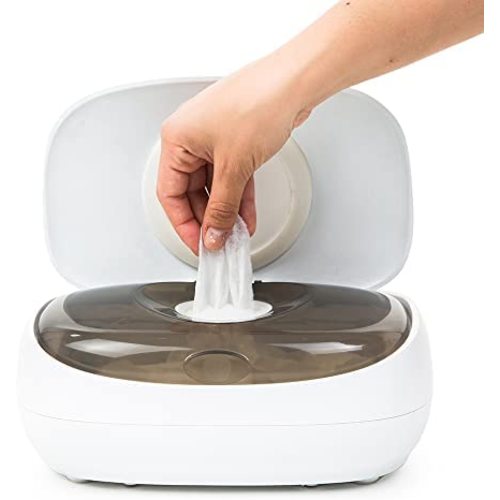 Prince Lionheart EVO Wipes Warmer Baby Wipes Dispenser with Glow Nightlight, Patented Everfresh System of Bottom Heating, Modern Design Large Capacity
