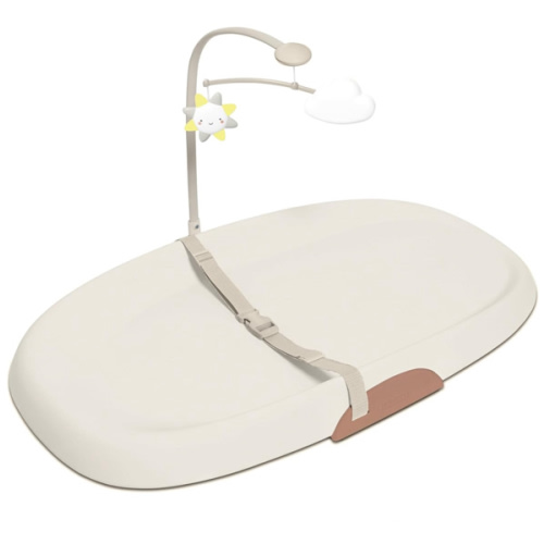 Skip Hop Baby Changing Pad Nursery Style Wipe-Clean Contoured with Cushioned Foam Oat