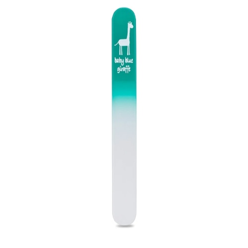 Baby Nail File by baby blue giraffe The Original Glass Baby Nail file- 100% Made in Europe (green)