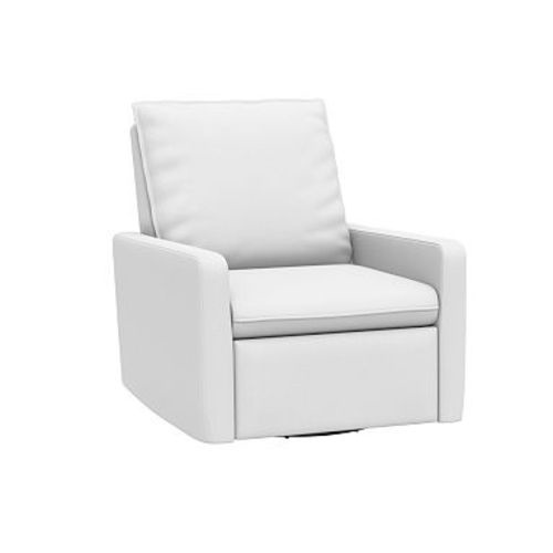 Paxton Power Recliner Performance Everyday Velvet Silver Gray