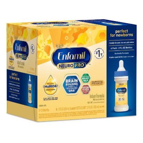 Enfamil Neuropro Ready To Feed Infant Formula Bottles - 2 Fl Oz Each/6ct