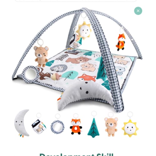 Woodland 7-in-1 Baby Activity Gym and Playmat
